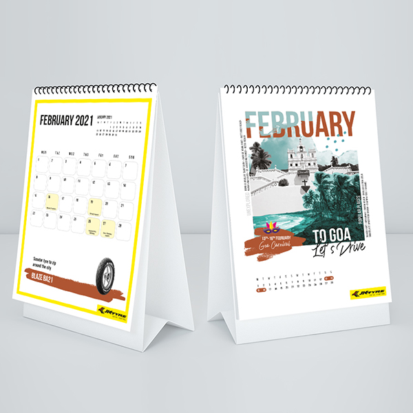 JK TYRE, Calendar