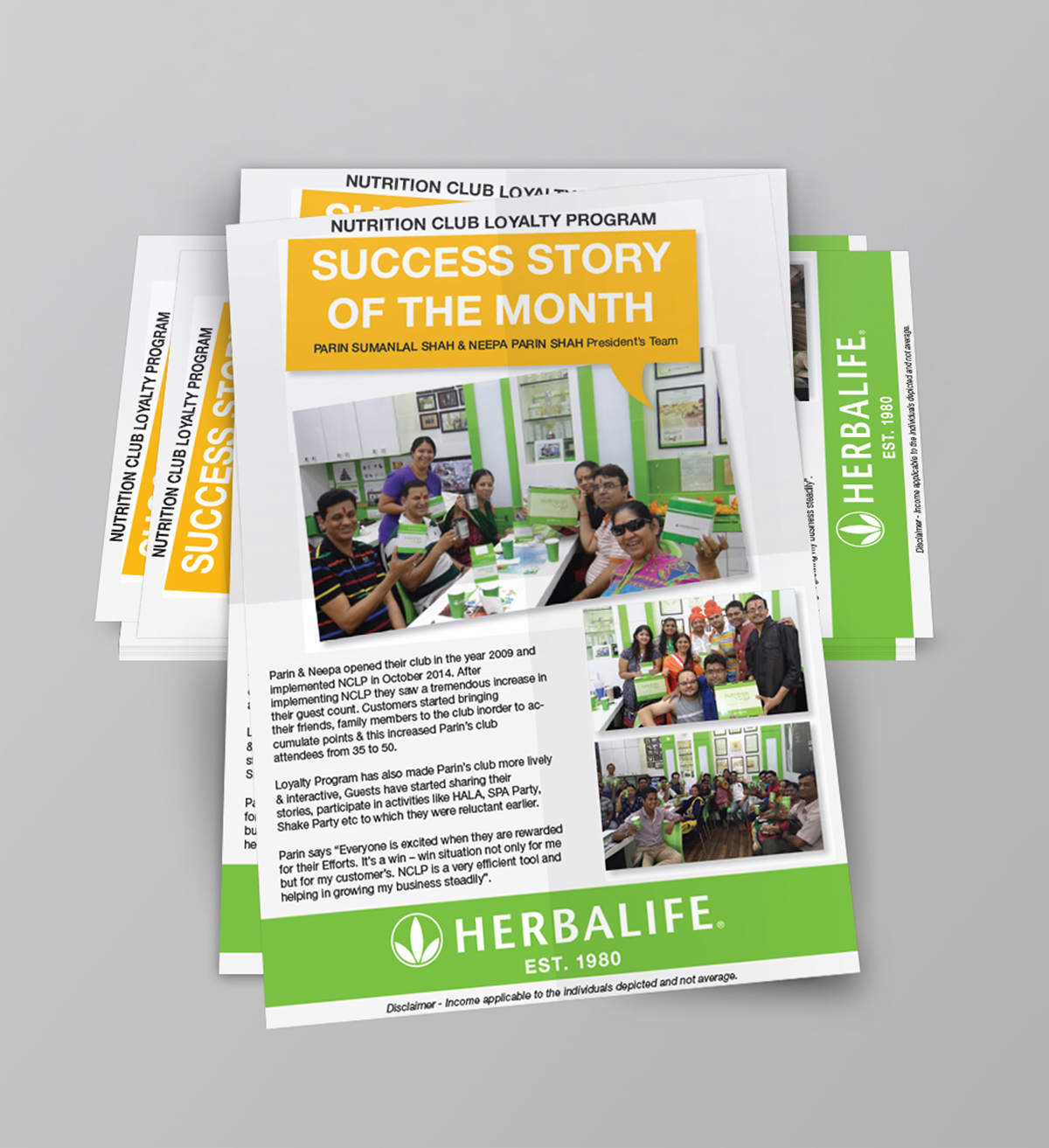 Harbalife Flyer
